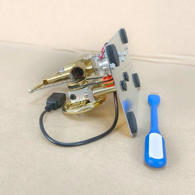 Physics teaching Stirling engine generator steam engine physics experiment science science production invention toy model small educational toy physics experimental equipment