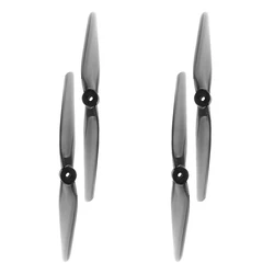 HQProp Light Grey 8 - Inch Polycarbonate 2 - Blade Propellers (4 Pairs) (8X5 CW CCW)