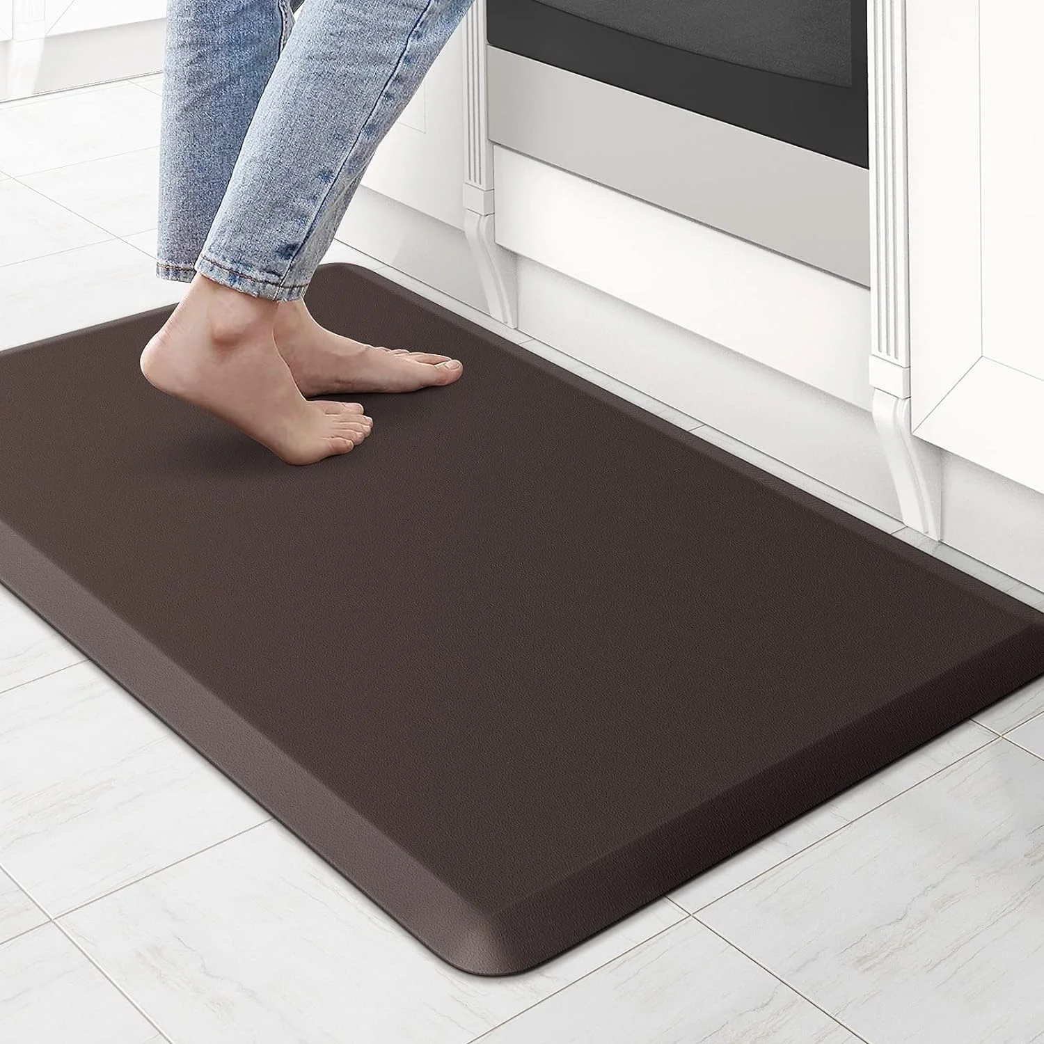 Cushioned Anti-Fatigue Waterproof Kitchen Mat for Standing Comfort