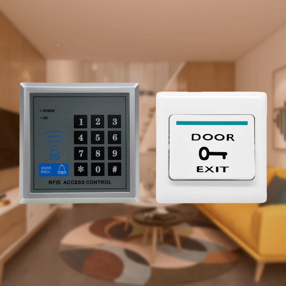 액세스 제어 번호 시스템 다기능 액세스 제어 시스템 키트 장비 컴퓨터실용 자기 도어록 시스템