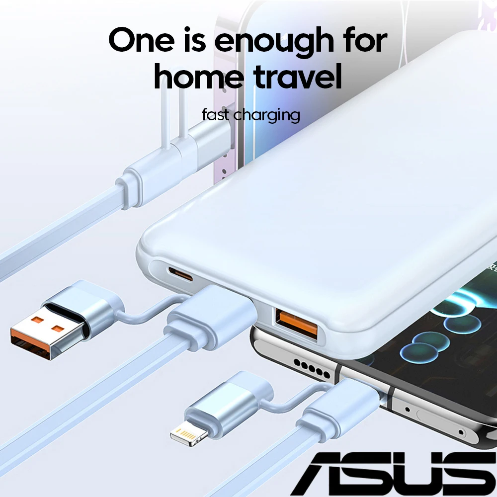 ASUS 100W Multi-Function Retractable Fast Charging Cable