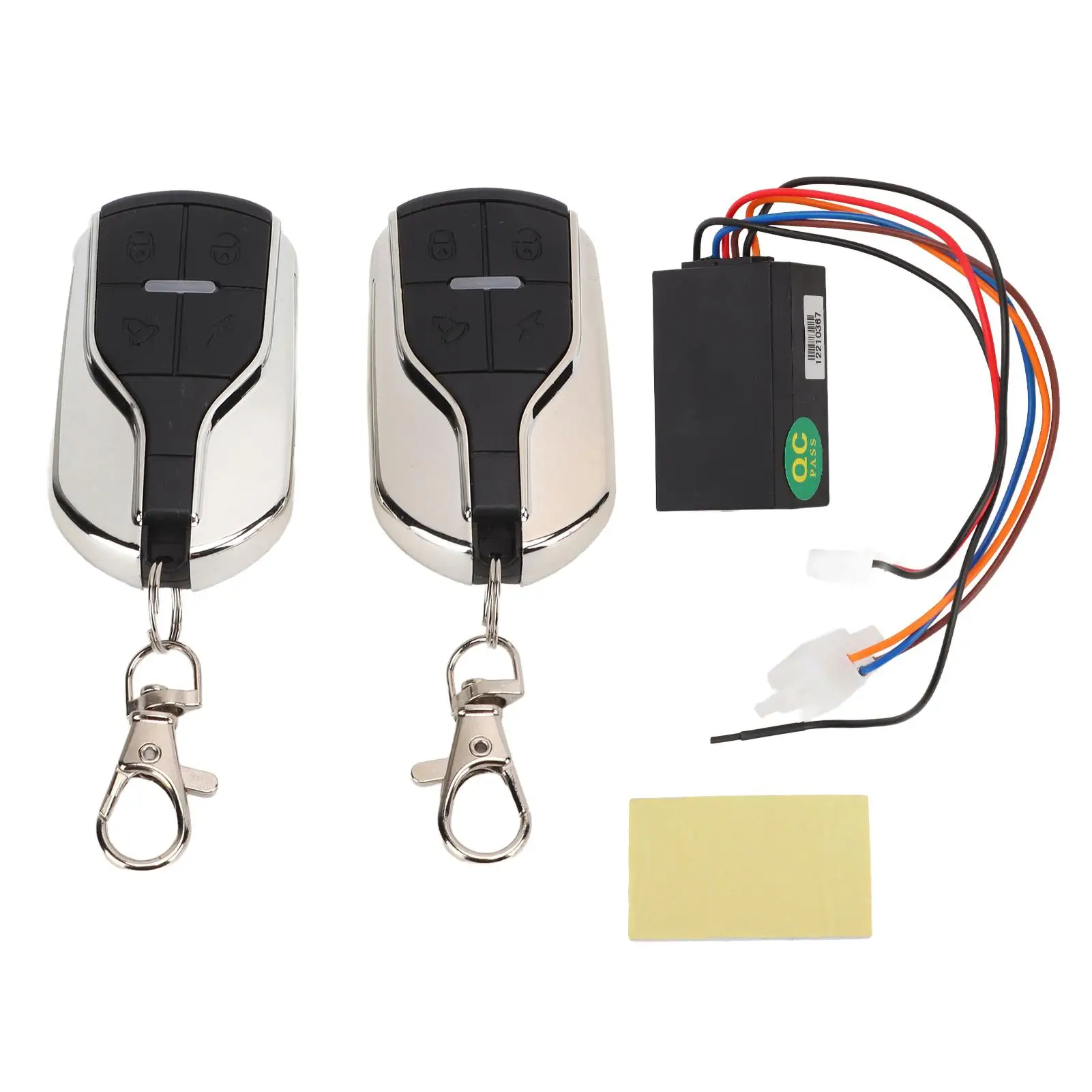 

Electric Bike Replacement Sensor Alarm 48V‑64V - 124dB Vibration Wireless Remote Control for Motorbikes