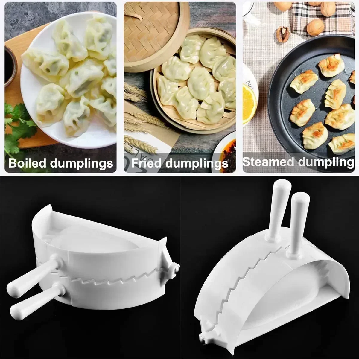 1pcs dumpling maker tool Dumpling Maker Dumpling Tool Dough Press Mold Meat Pie Cutter for Ravioli Calzones Empanada Turnover Pierogi Gyoza