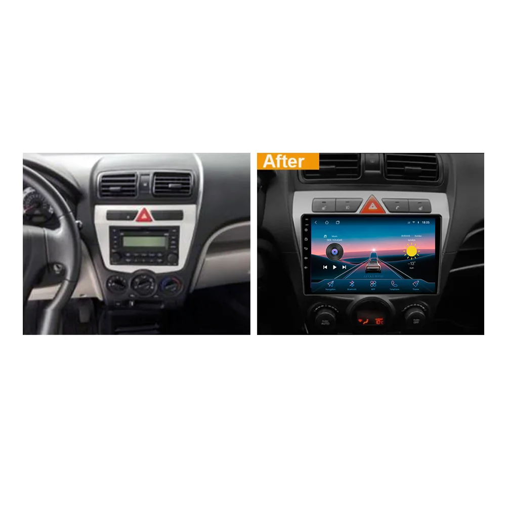 JUSTNAVI Android For Kia Morning Picanto 2007 - 2010 Car Radio Stereo Multimedia Video Player Navigation GPS Autoradio DSP Audio