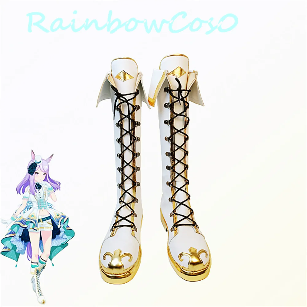 Pretty Derby Mejiro Mcqueen Cosplay Scarpe Stivali Gioco Anime Carnival Party Halloween Chritmas Rainbowcos0 W2161