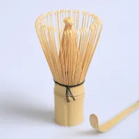 3PCS Tea Set Brush Matcha Whisk Tea Spoon Set Simply Chinese Style High Quality Bamboo Japanese Teaware Set Tea-making Tools 5