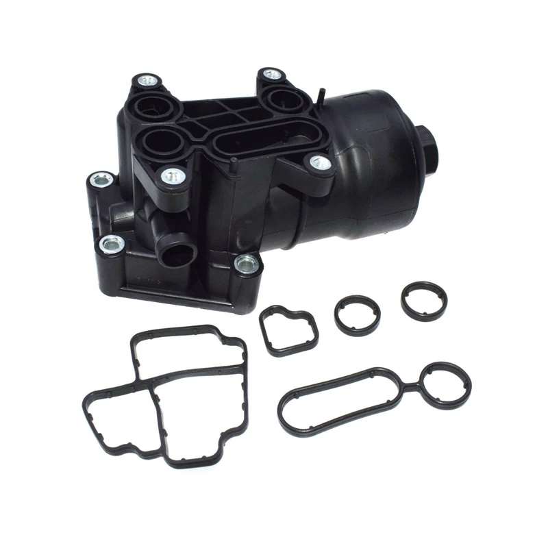 

Новинка 03L115389B 03L115389C 03L115389G 03L115389H корпус масляного фильтра с прокладкой для VW SEAT SKODA 1,6 2,0 TDI