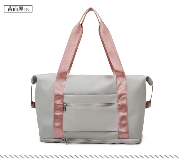 Sac De Sport Grand Format Pour Femme Et Homme - Sac Yoga Avec Compartiment Chaussures Et Poche Humide