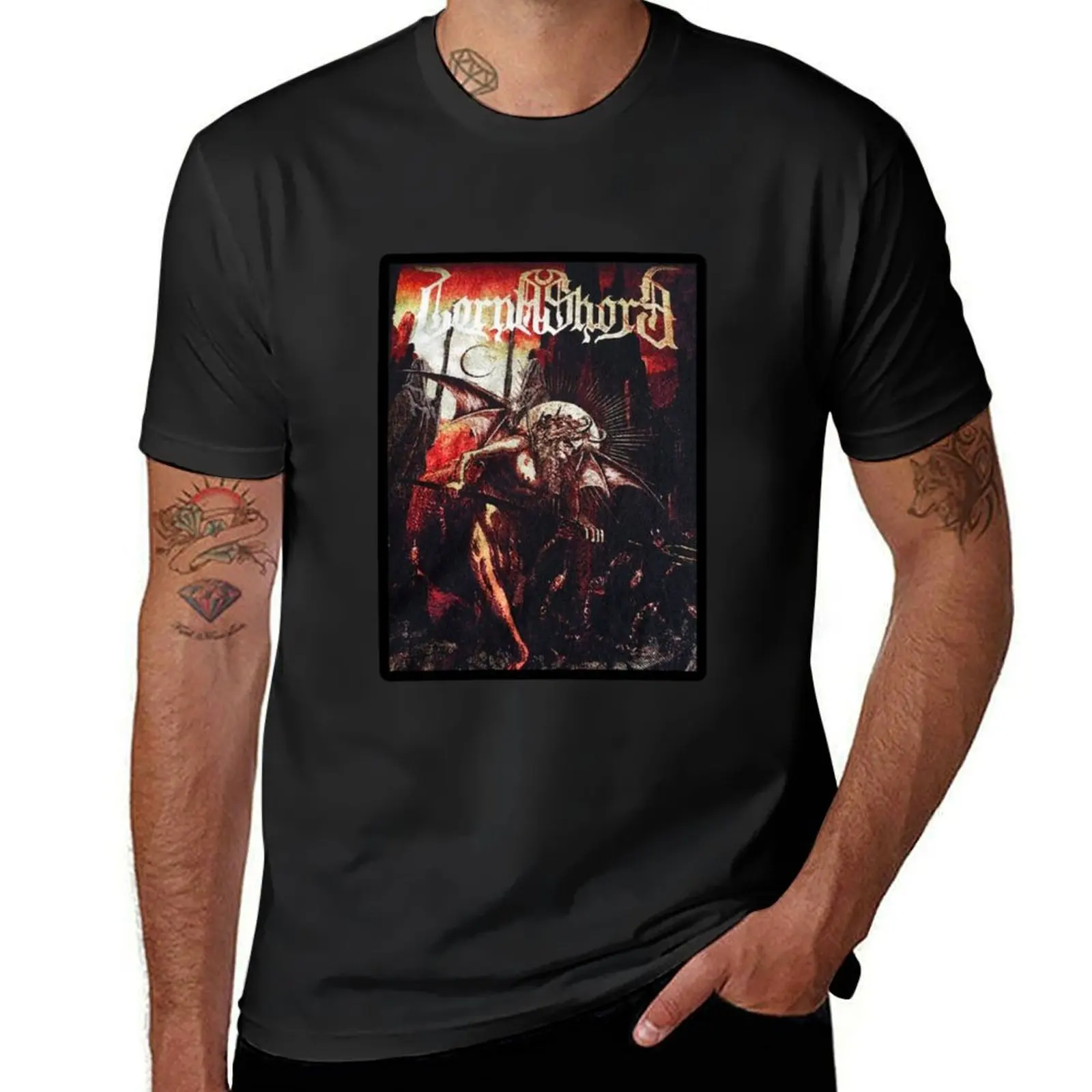 

UVRE MUSICALE DE LORNA SHORE T-shirt sublime Aesthetic clothing T-shirt men