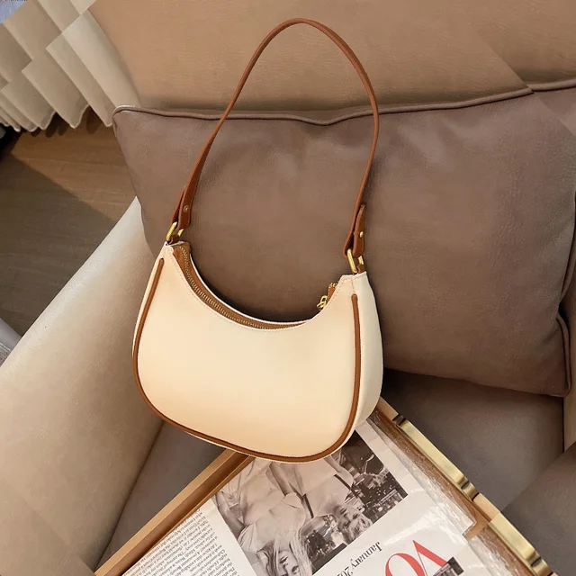 Small Carmpit Bag Female 2024 New Fashion Hot Style All-Match French Niche High-end Shoulder Trendy 1