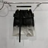 High street Wash Men's Dark Owens Style Workwear with Dual Ring Wash and Gradient Drop Off Haren Five Point Casual Shorts 2