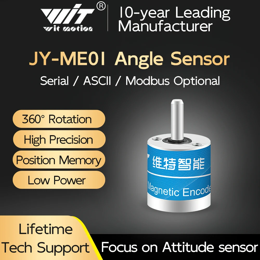 Angle Measurement Sensor WitMotion JY-ME01 for Digital Rotation Angle Measurement angle measurement tool