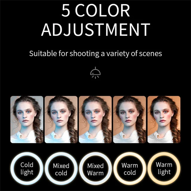 조명의 디밍 기능과 다양한 조명 효과로 전문적인 촬영 가능