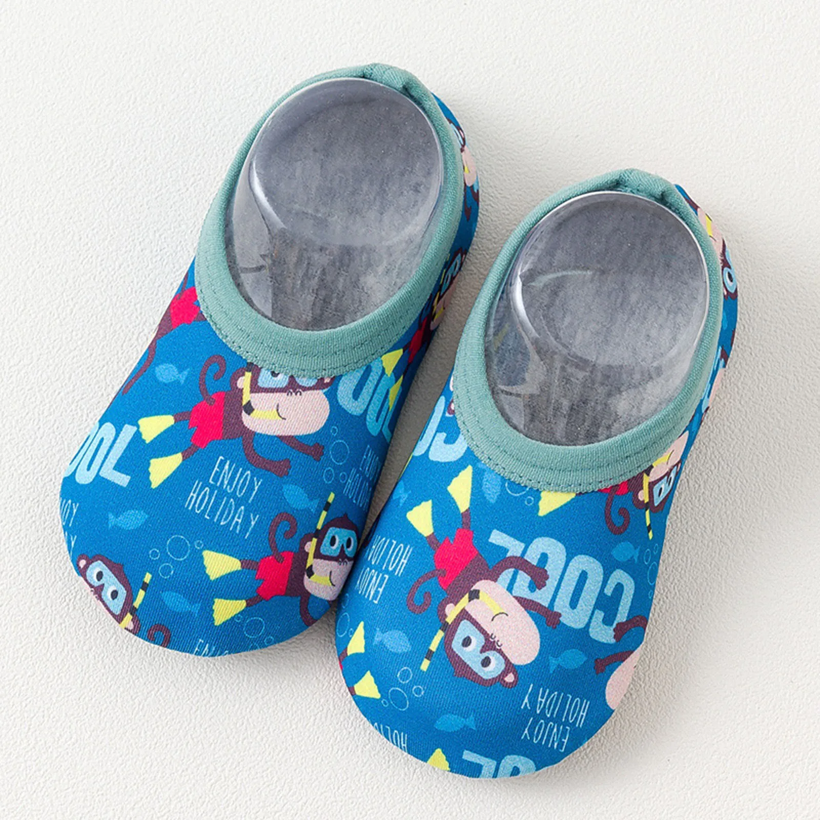 Baby Kids Cartoon Swim Water Shoes Barefoot Aqua Socks Non-slip Shoes Boys Girls Swimming For Pool Beach Surf