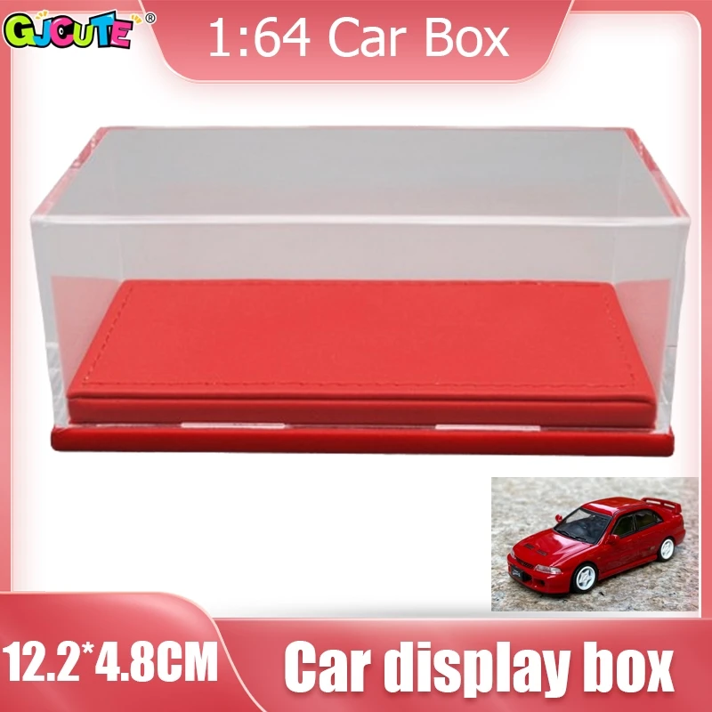 

1:64 Car Model Display Box Integrated Molding High-definition Transparent Protective Case Dust Hard Cover Storage Holder