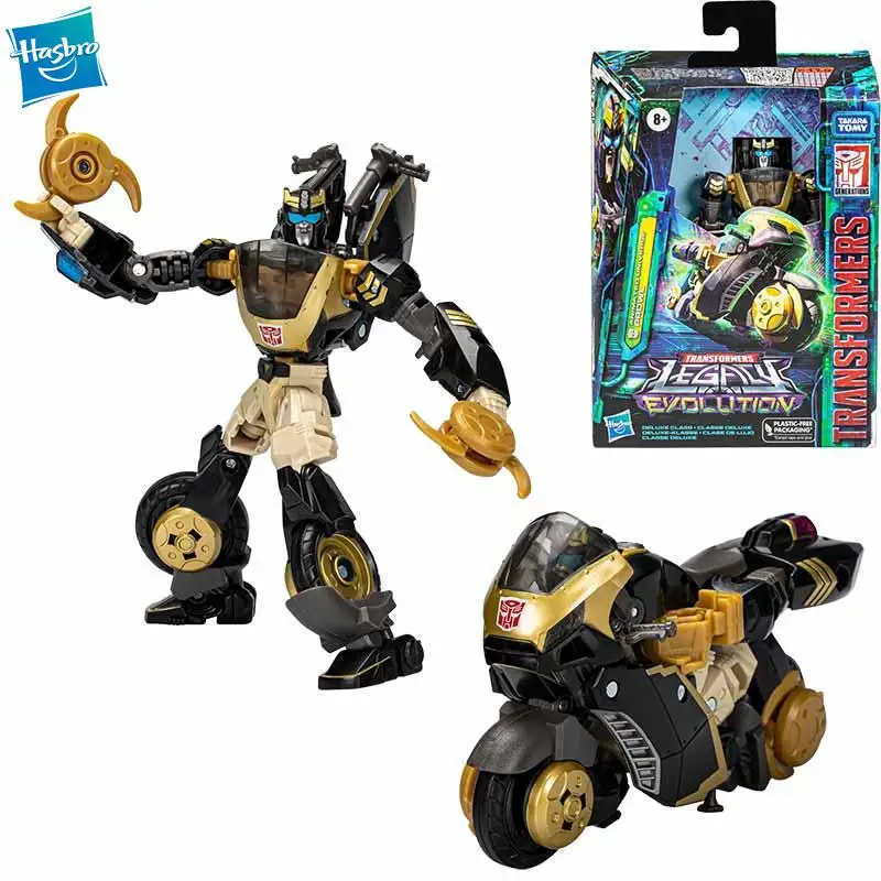 

Original Hasbro Transformers Legacy Evofusion Animated Universe Prowl 13Cm Deluxe Class Action Figure Kid Toys Gift Collection