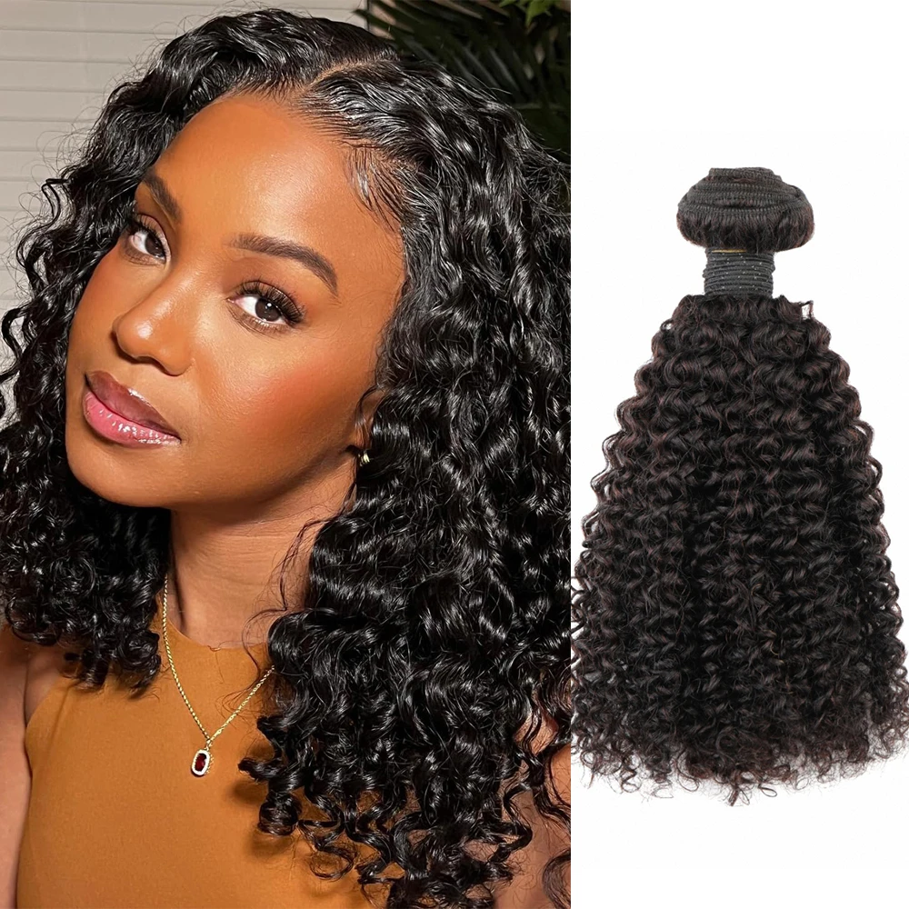 Baby Deep Wave 20 Inch Brazilian Raw Virgin Weaving Bundles Human Hair Loose Curly Water Wave Double Weft 3 Bundles Extensions