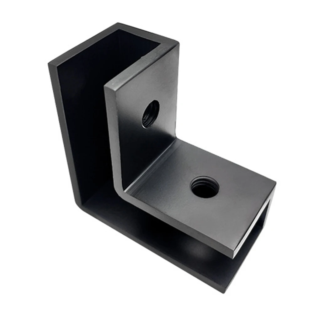 

Installation Brass L Shaped Square Degree Sleeve Over Shower Door Glass Clamp Easy Installation Degree Angle Degree Angle