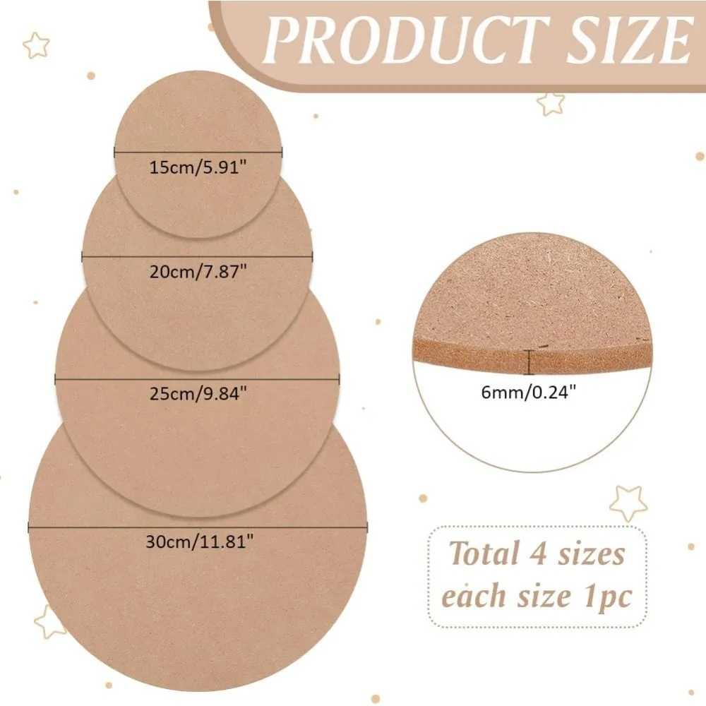 Pottery Bats Tools Portable Clay Wedging Board 5.9-11.8 inch Flat Round for Potters and Clay Artists Pottery Making