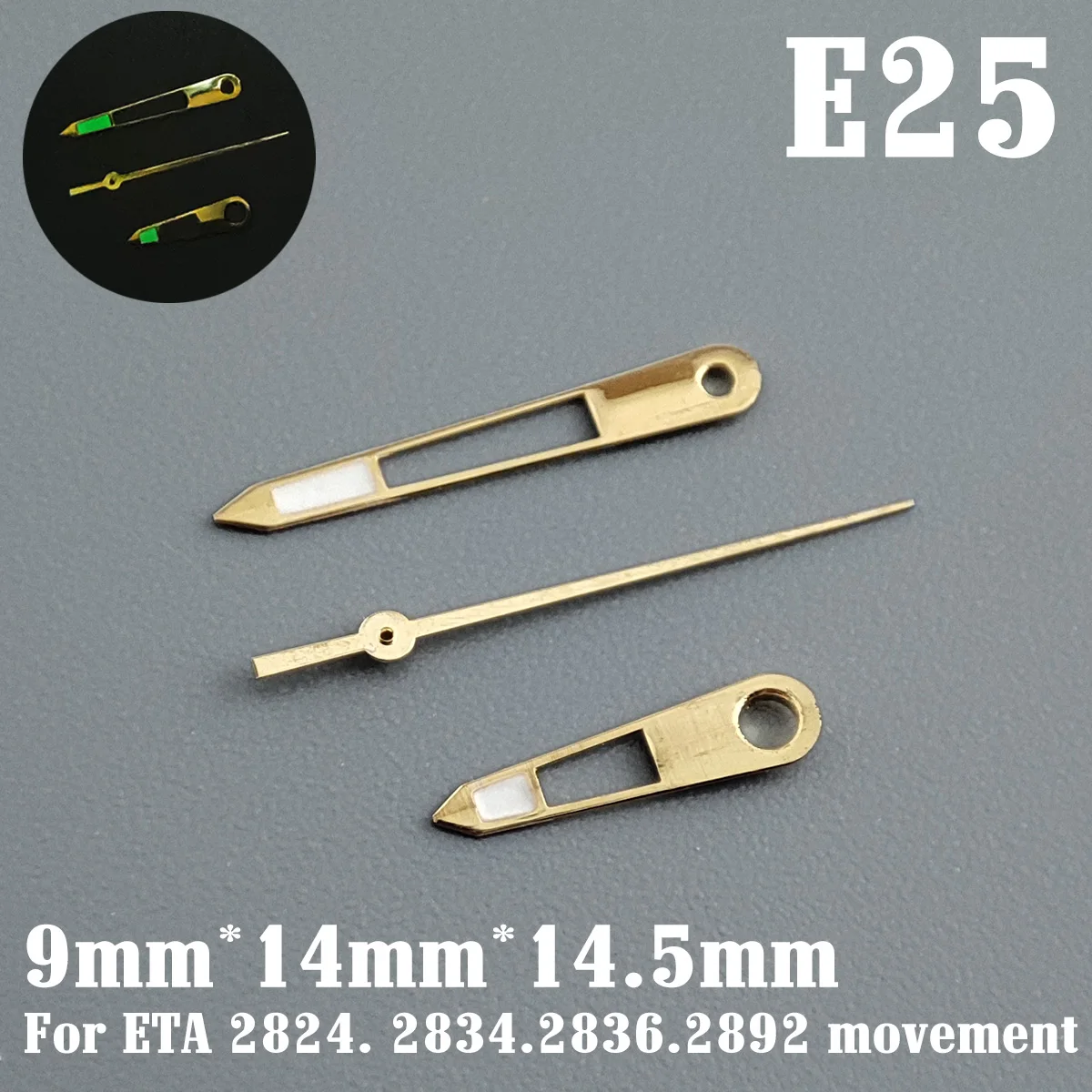 Green Super Luminous Watch Hands