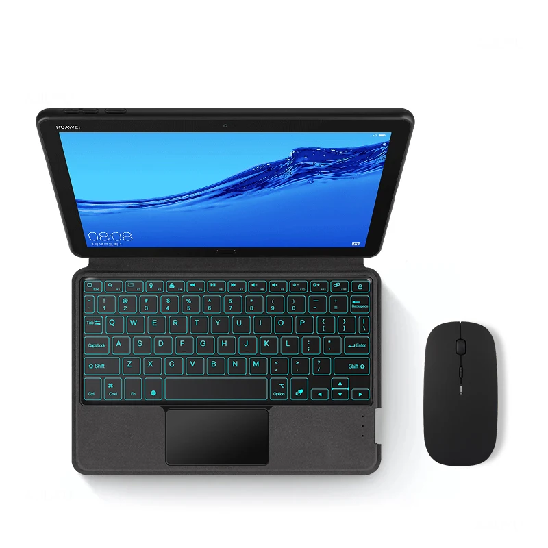 

Keyboard Case For Huawei MediaPad M5 Lite 10 10.1 BAH2-L09 W19 Protcetive Cover Shell M5 Lite DL-AL09 W09 10.1"Tablet Funda Case
