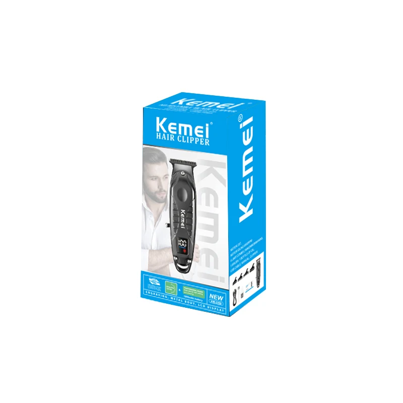 kmhoy Kemei KM-1578 Hair Clipper 2299 Same Style 0mm Head Cordless