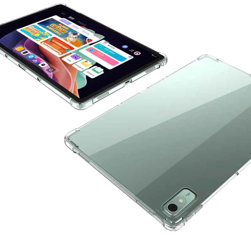 Airbag TPU Protective Case For Lenovo Xiaoxin Pad 10.6 Inches 2022 P11 Plus 11" P11 Pro 11.5 2nd Gen 11.2 Clear Soft TPU Cover