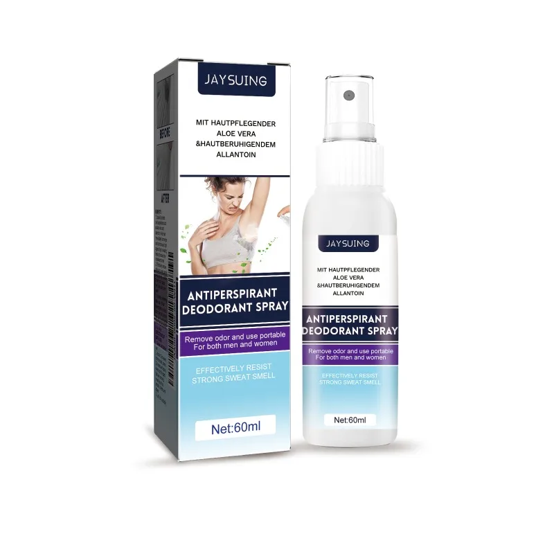 Underarm Deodorant Spray Odor Removal Refreshing Lightening Deodorant Portable Antiperspirant Spray for Woman Body Care Products