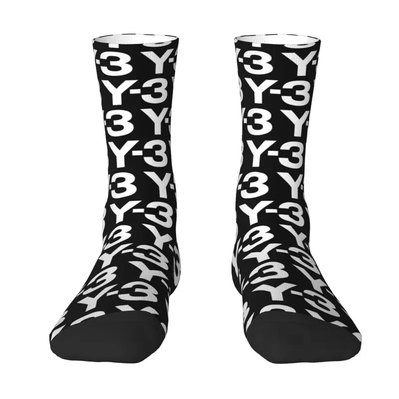 

Yohji Yamamoto Mens Crew Socks Unisex Cute Spring Summer Autumn Winter Dress Socks