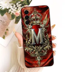 Shockproof Crown Letter Soft Case Cover for Samsung A17 (TYhei - 16M)