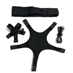 Football Bobble Trainer Ball Control Belt - Premium Training Gear (Black)