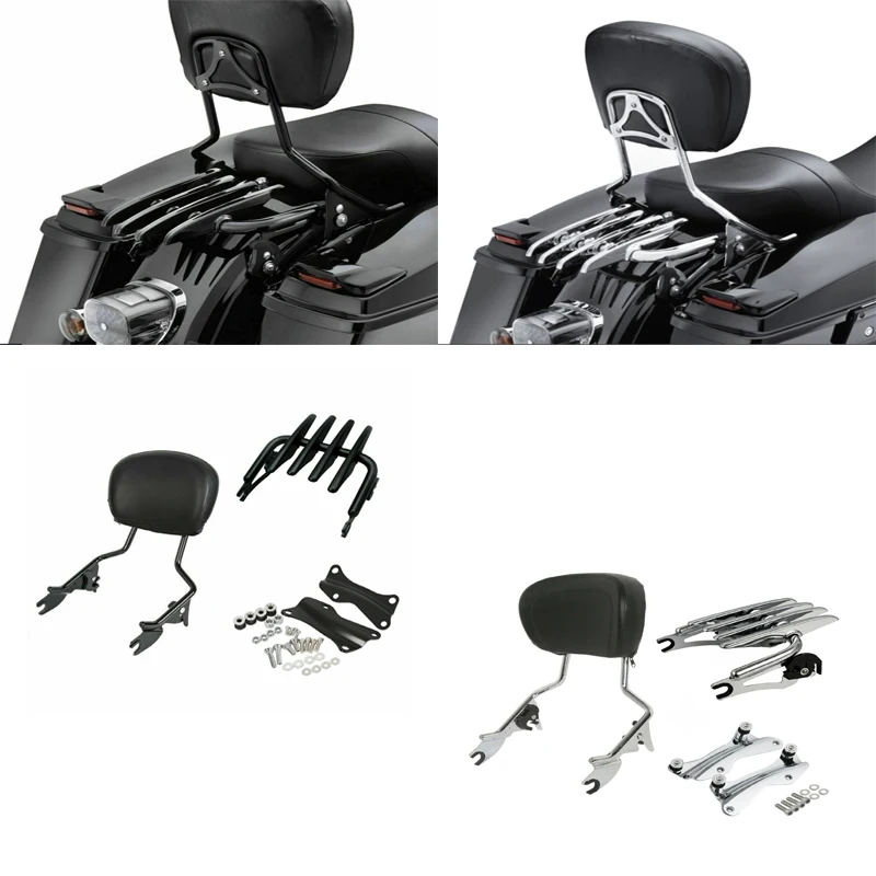 

Large Gliding Double Lights Street Modified Parts Disassembling Rear Backrest Rear Tailstock 09-23