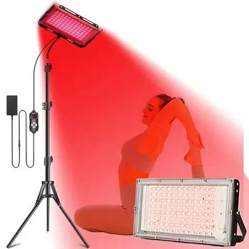Red Light Lamp for Body, Infrared Light Panel with Stand 660nm Red Light &850nm Near Infrared Light Device