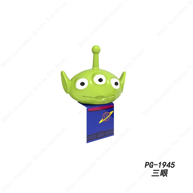 Disney Mini Action Toy Figures Building Blocks Cartoon dolls Toy Story Mickey Mouse Winnie The Pooh Frozen Stitch Donald Duck 1945