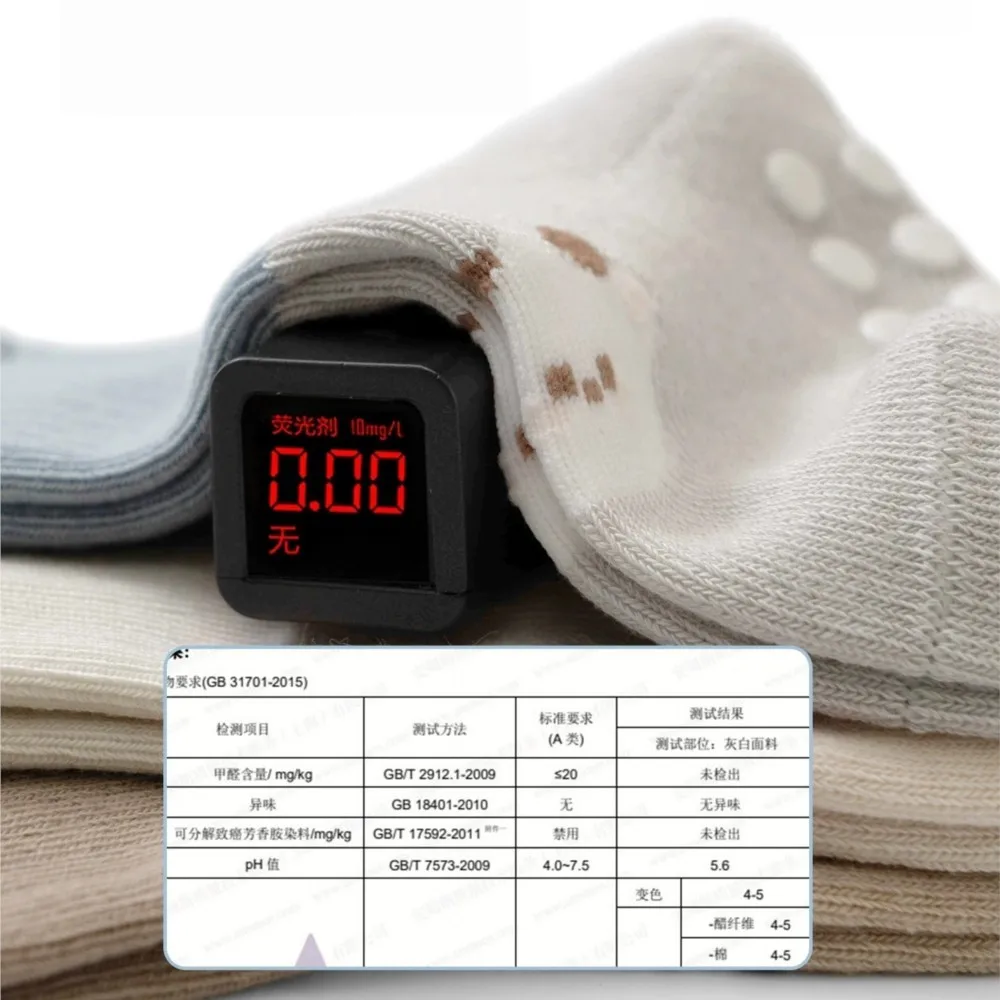 5Pairs Casual Cute Knit Floor Socks, Soft Comfortable Breathable Cotton Socks For Toddler Walking Baby Boys And Girls