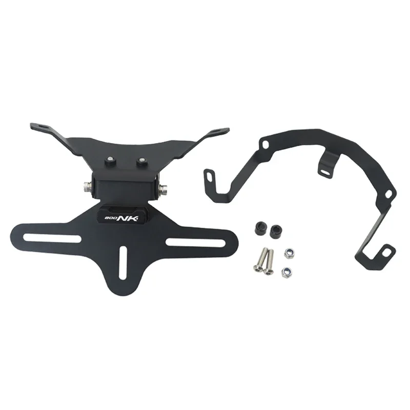 CFMOTO CF800NK 800NK 800 NK 2023 오토바이 후면 접이식 짧은 테일 스톡 라이센스 플레이트 라이트 Tailstock 홀더 브래킷 키트