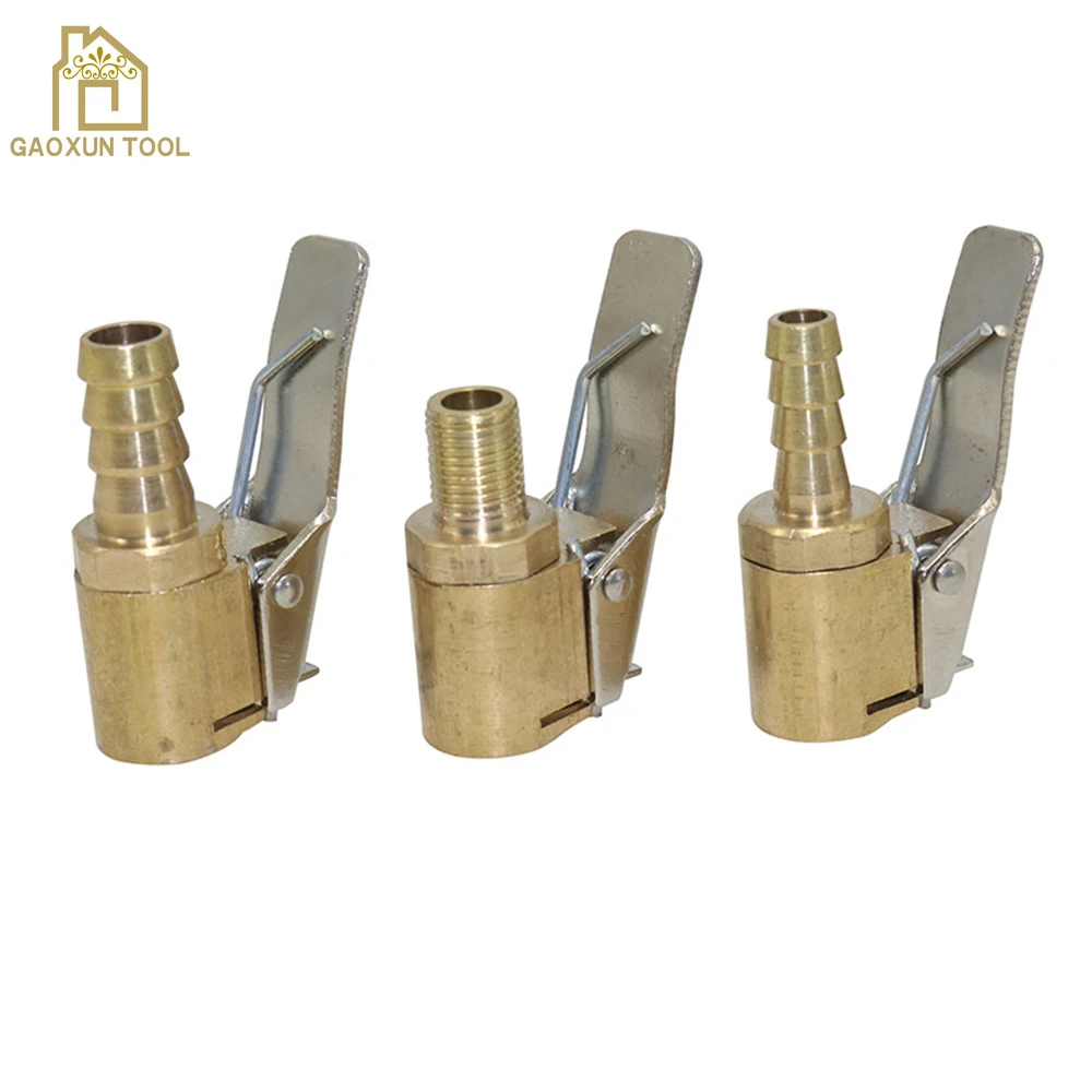 GAOXUN TOOL Car Accessories Car Air Pump Thread Nozzle Adapter Pump Accessories Fast Conversion Head Clip Type Nozzle 1 Pcs air pump parts