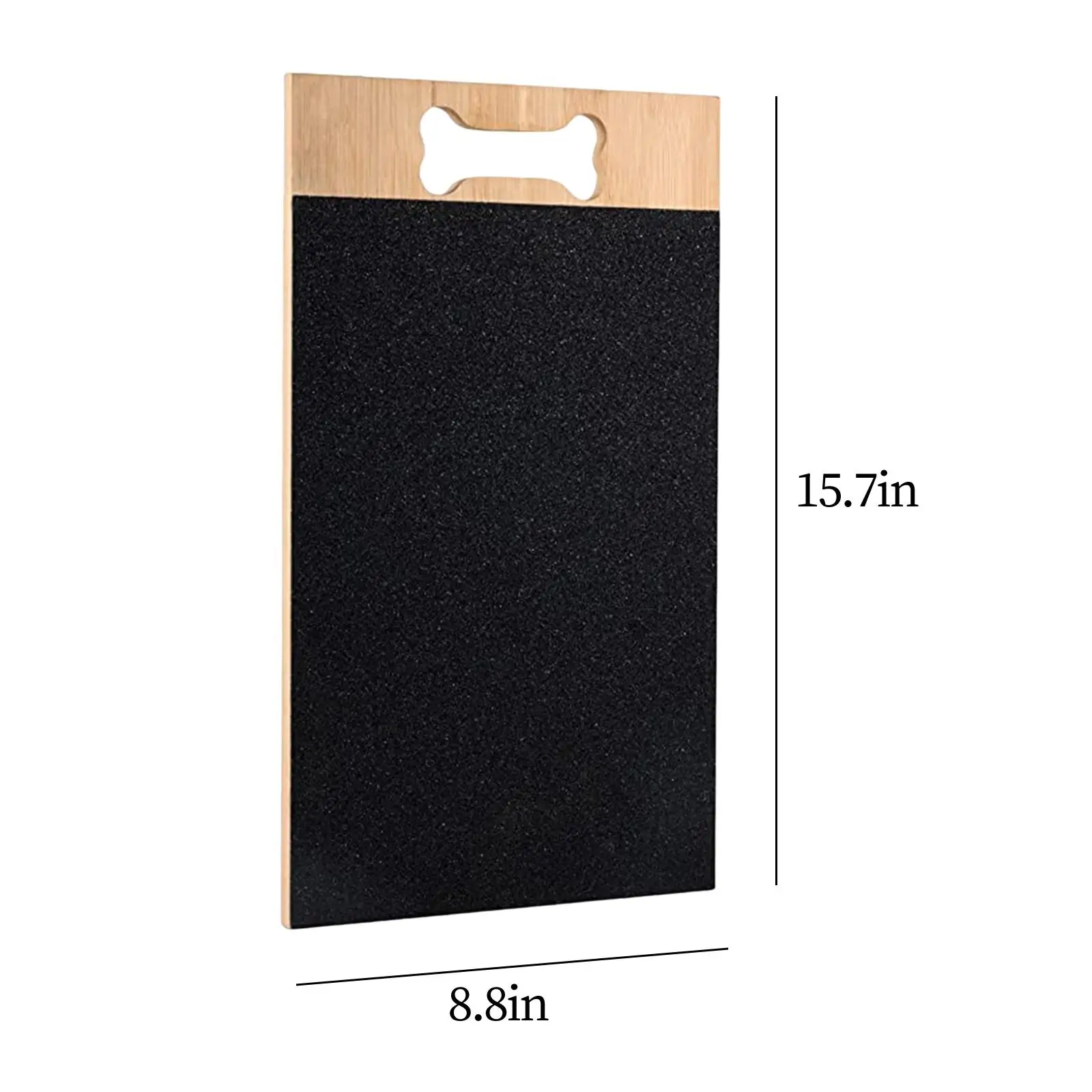 Wood Dog Scratch Pad Nail Scratch Board Rough and Softer Grit Paw Nail Care