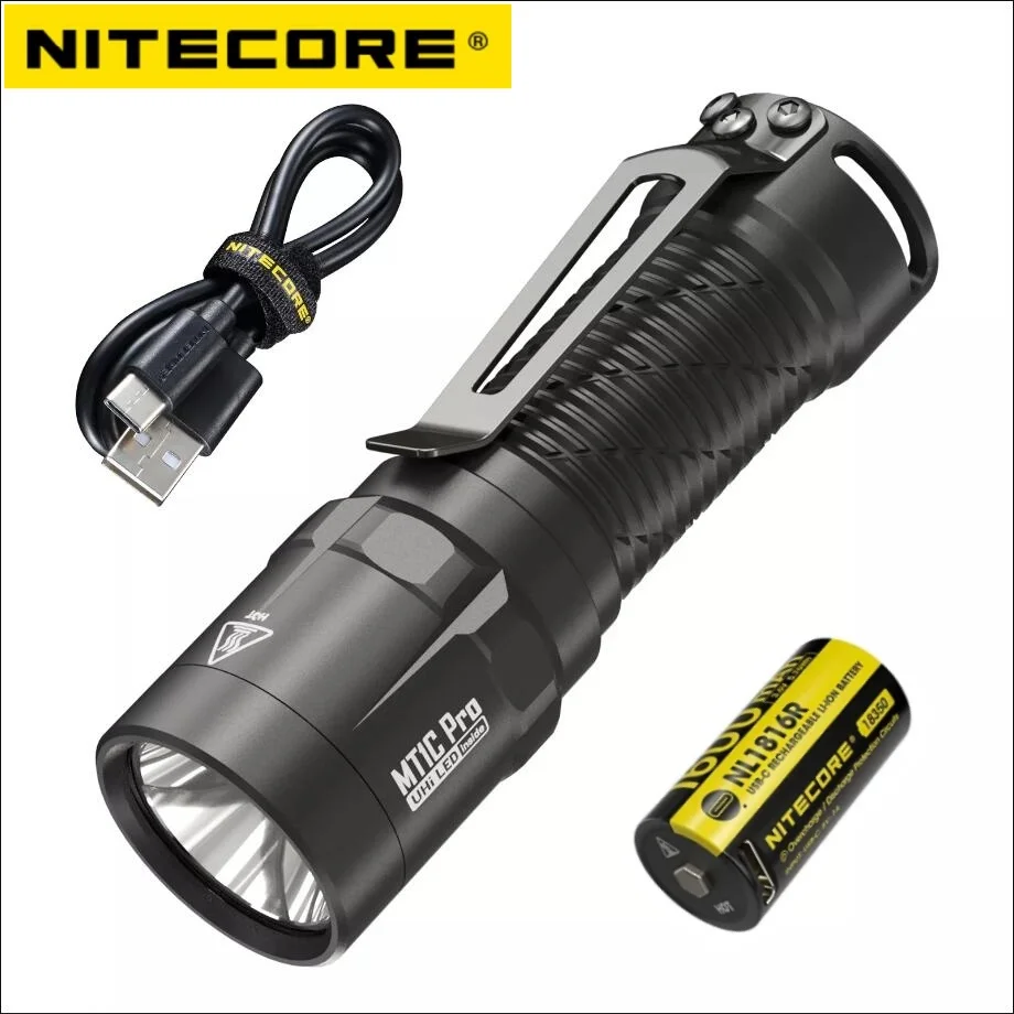 

Перезаряжаемый фонарик NITECORE MT1C PRO, 1000 лм, 360 м