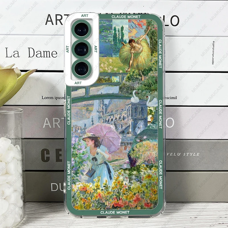 Claude Monet Art Soft Cover Phone Case