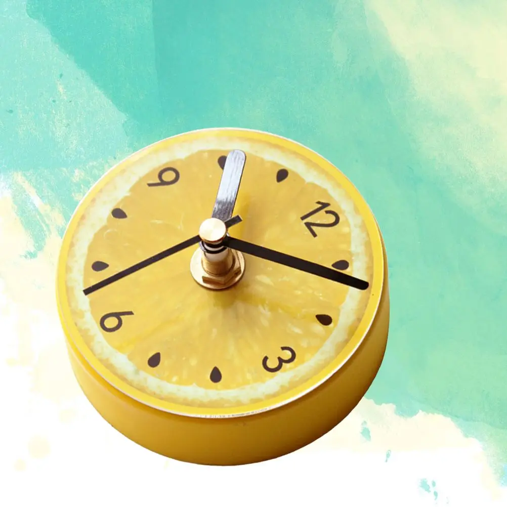 Timers Refrigerator Clock Magnetic Whiteboard for Fridge Yellow Magnets Stickers 5