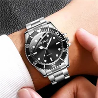 Fashion Large Dial Men Quartz Watch Men Business Watches Casual Clock Sports Wristwatch Reloj Hombre 2