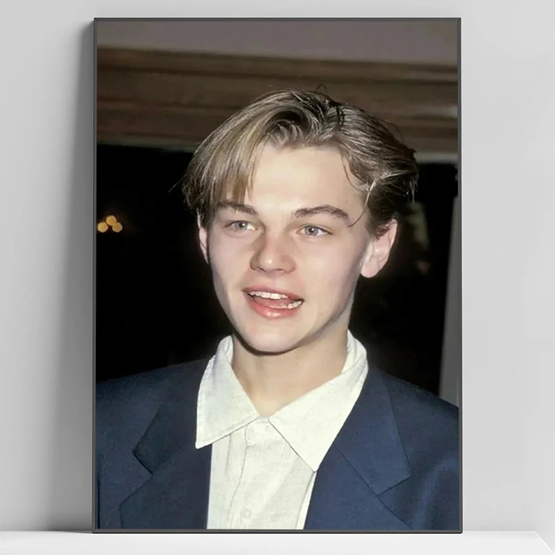

Hot Movie Star Leonardo DiCaprio Poster Home and Decoration Decorative Paintings Posters for Wall Art Room Decor Decorations the