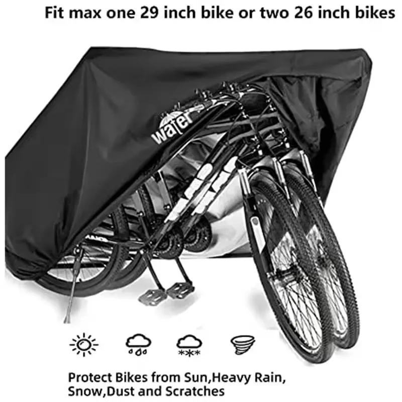 Premium Waterproof Outdoor Bicycle Cover - Anti-UV Protection & Dust Resistant
