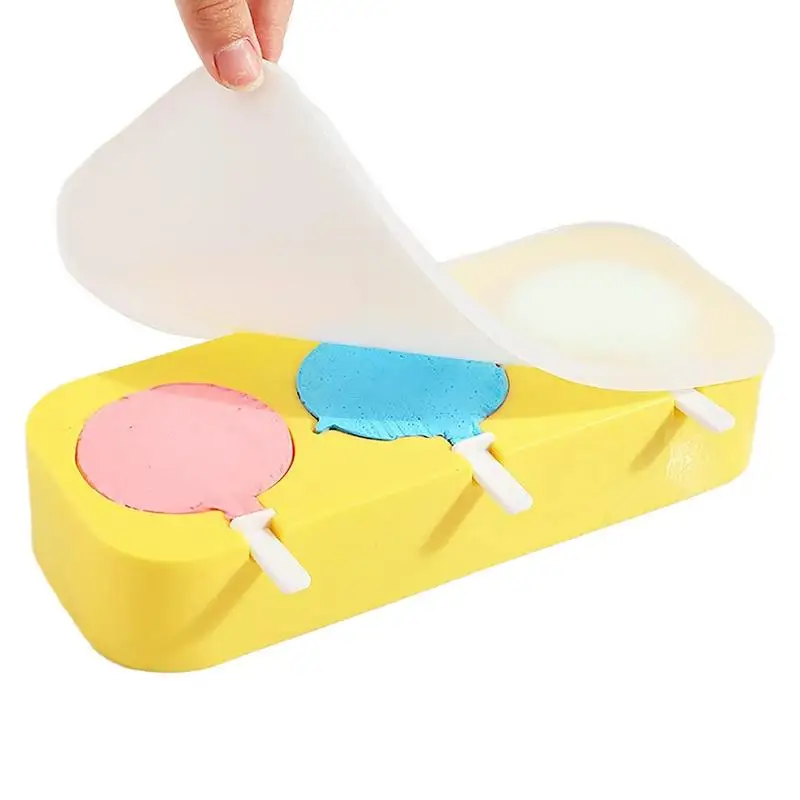 

Silicone Popsicle Molds Cartoon Shape Ice Popsicle Maker Tool For Freezer Easy Release Popsicle Molds For Kids Adults Silicone
