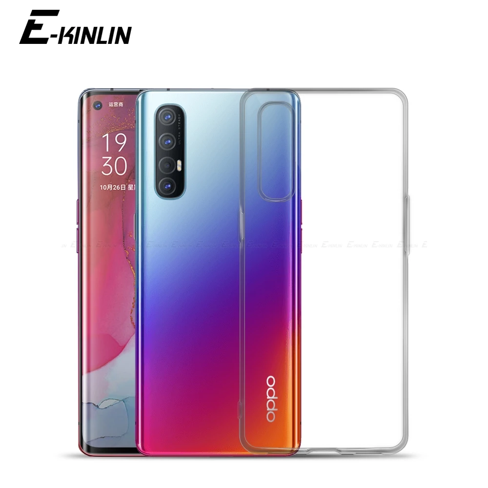 

10 шт., силиконовая задняя крышка для OPPO Reno10 Reno9 Reno8 Reno7 Reno6 Reno5 Reno3 Reno4 SE Lite Pro Plus Reno2 T F Z TPU