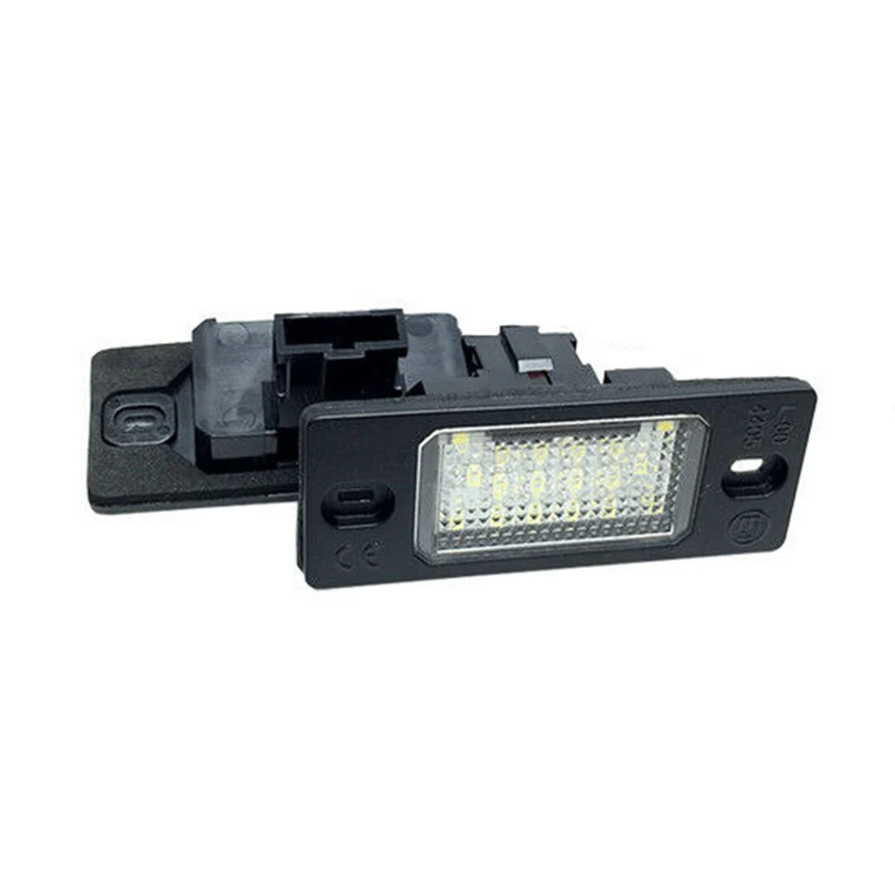 

2PCS LED License Plate Lights SMD CAN-Bus White Led Number License Plate Light Lamp For Skoda Fabia MK1 6Y Bulbs