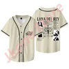 Lana Del Rey Logo Baseball Jacket Happiness Is A Butterfly Merch Tee Unisex Fashion Casual Short Sleeve T-Shirts 1