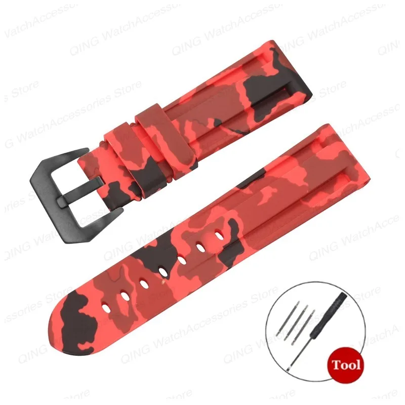 Versatile Silicone Sport Wristband - Rubber Bracelet Watch Strap for Men & Women, Multiple Widths Available