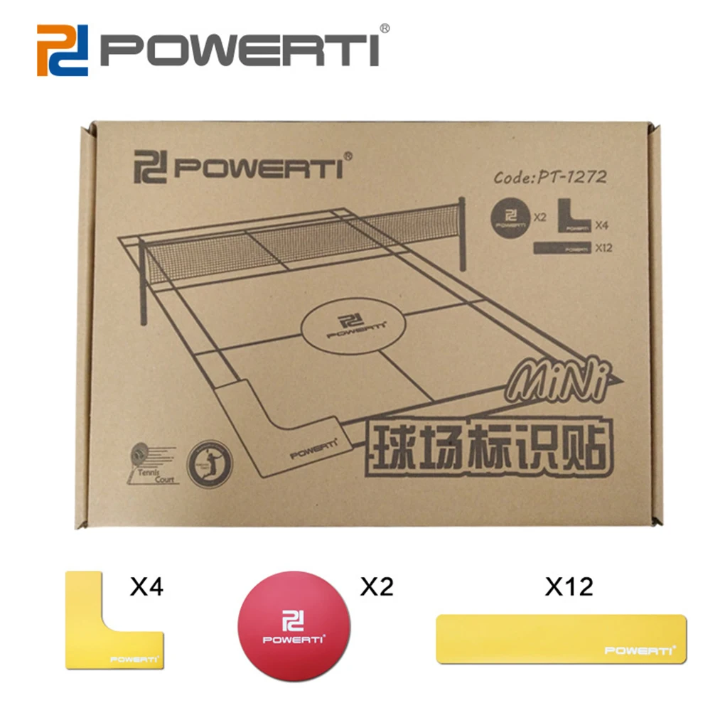 

1 Набор, силиконовые маркеры POWERTI для пиклебола